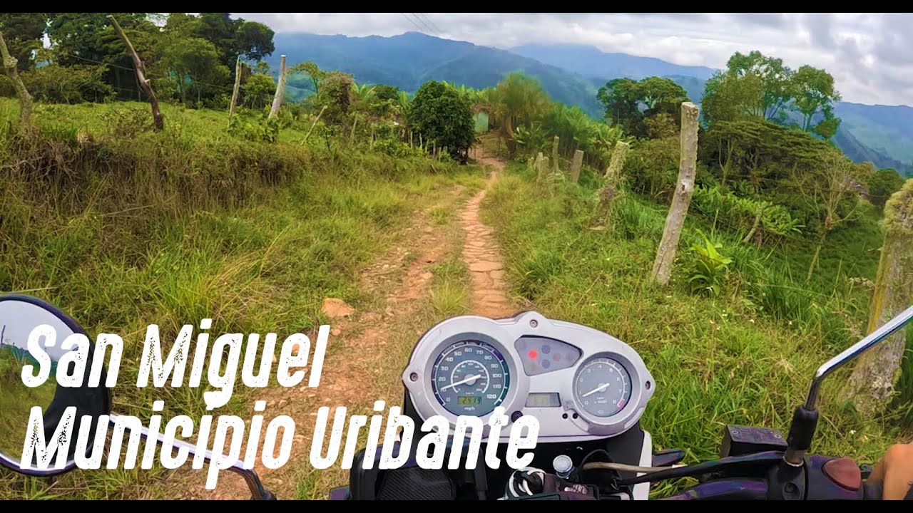 Ruta a San Miguel, Municipio Uribante, Táchira, Venezuela
