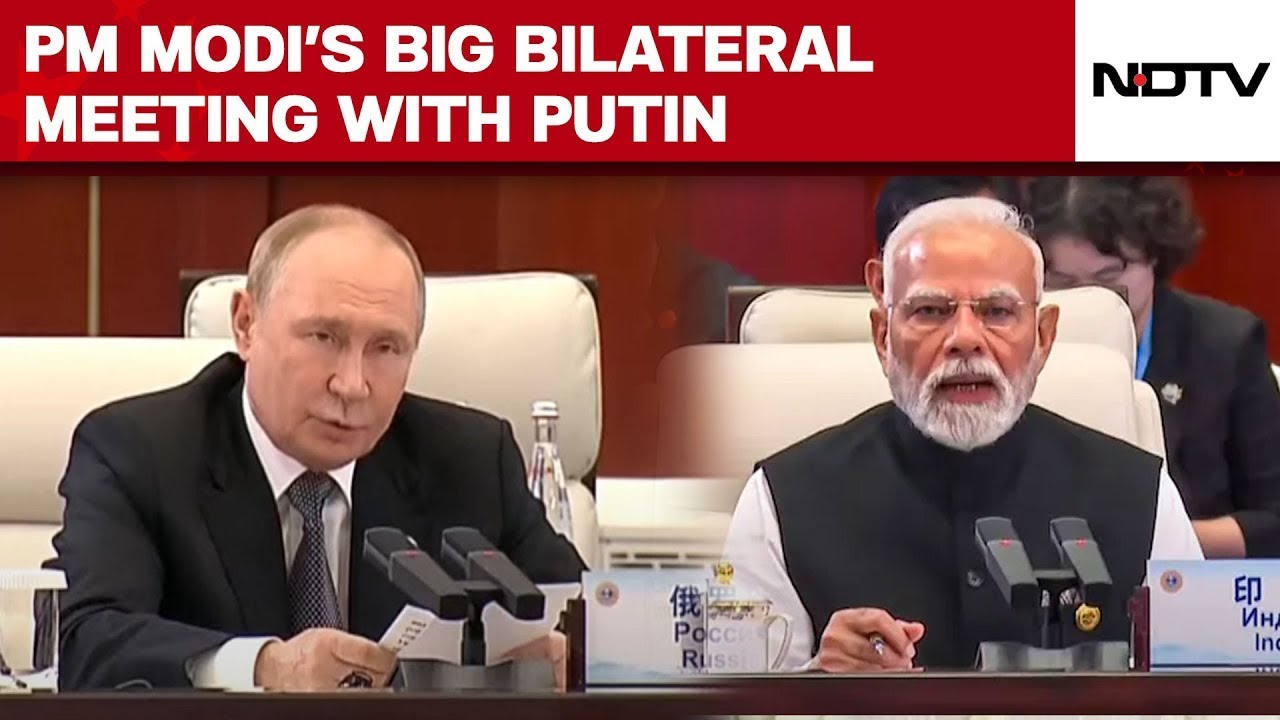 PM Modi Putin Meet | PM Modi Holds Bilateral Meeting With Russian President Putin