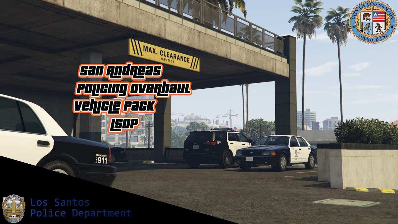 GTA V San Andreas Policing Overhaul Vehicle Pack (LSPD) Showcase