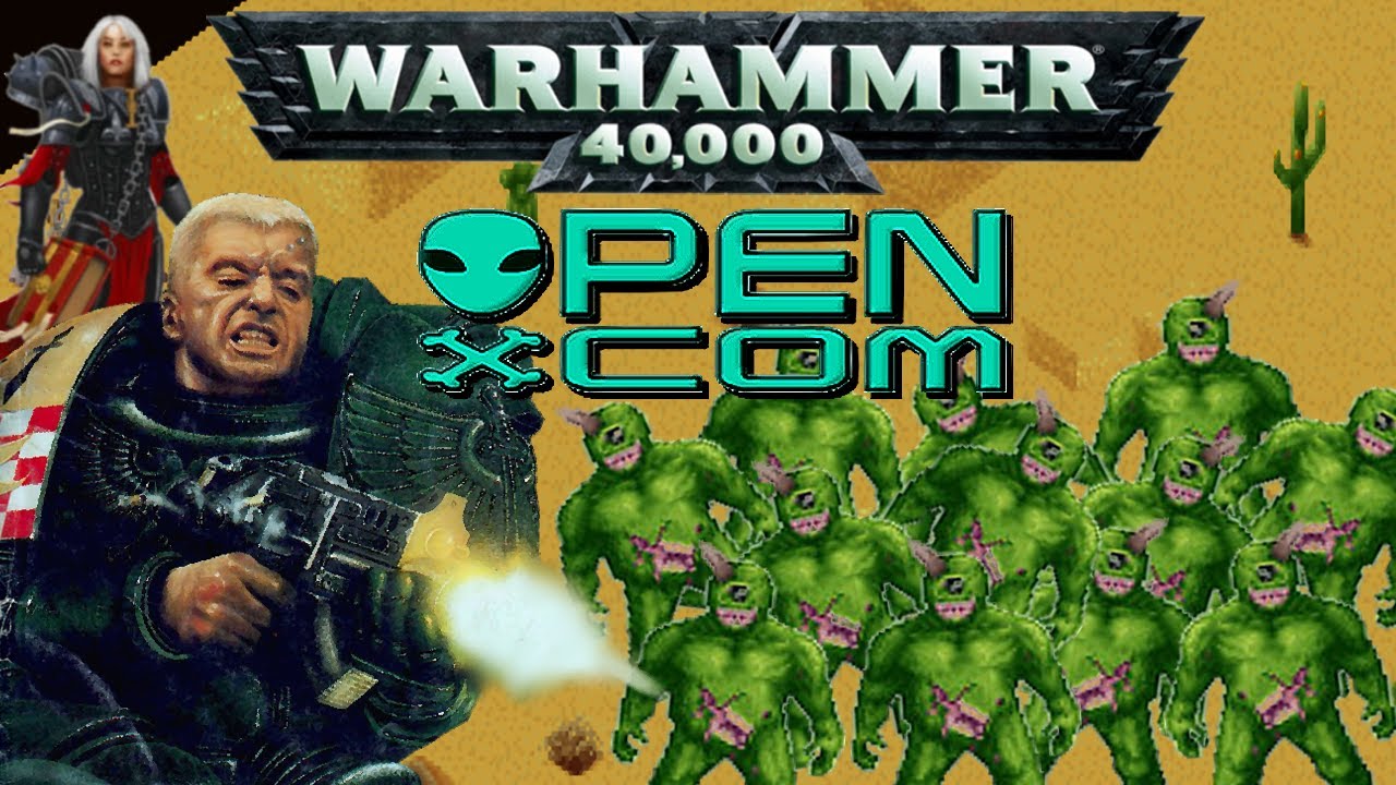 Warhammer 40k / ROSIGMA - OpenXcom Mod: Luv The Emperor, Simple As