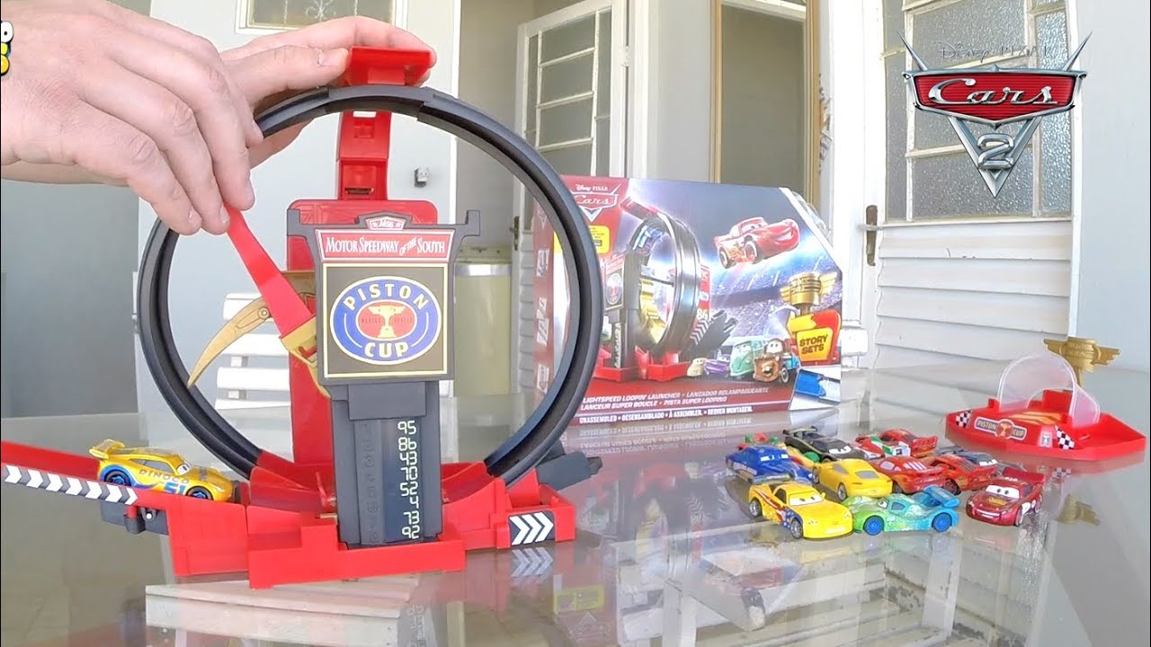 Pista Super Looping do Filme Carros 3 - Carrinhos de Brinquedos