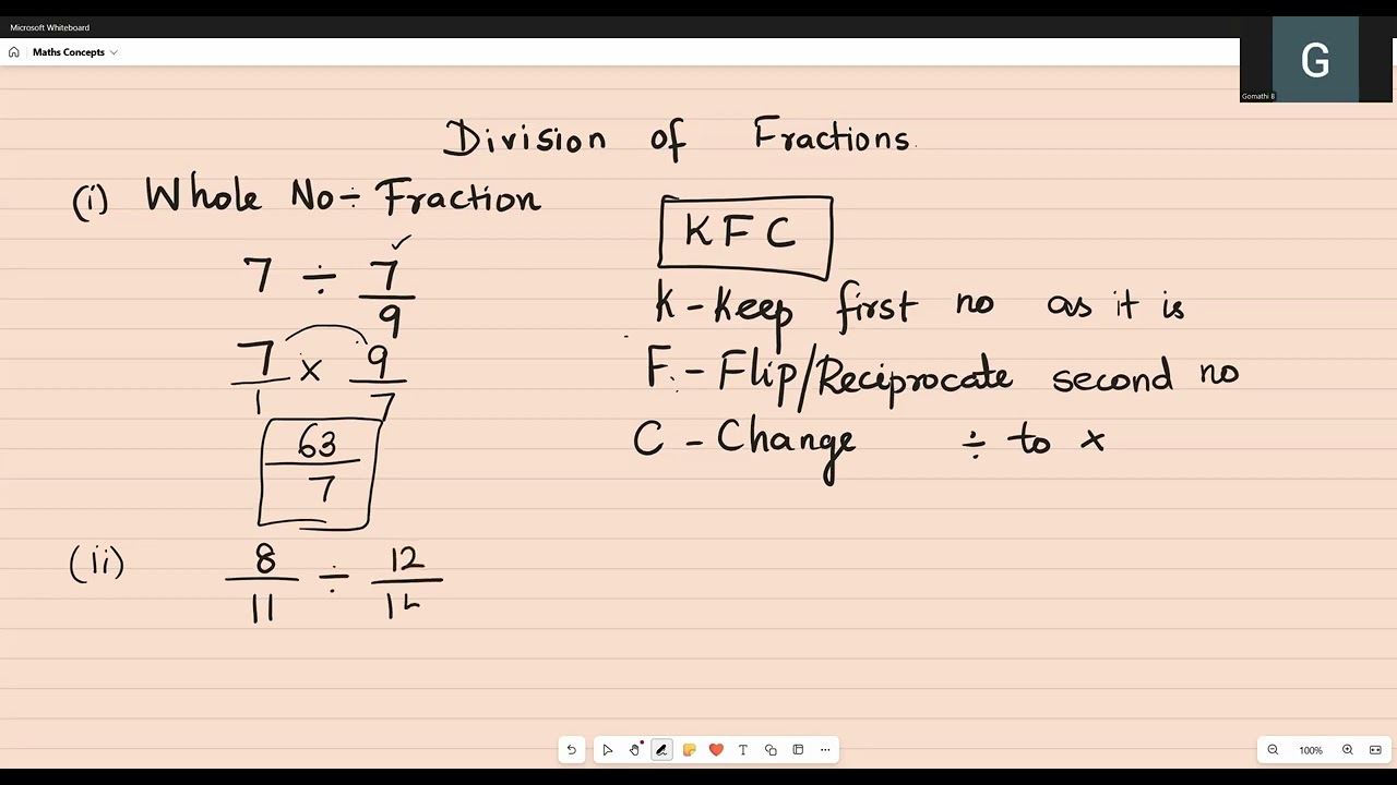 Fraction Division Made Easy 🔥 | Dividing Fractions Step-by-Step