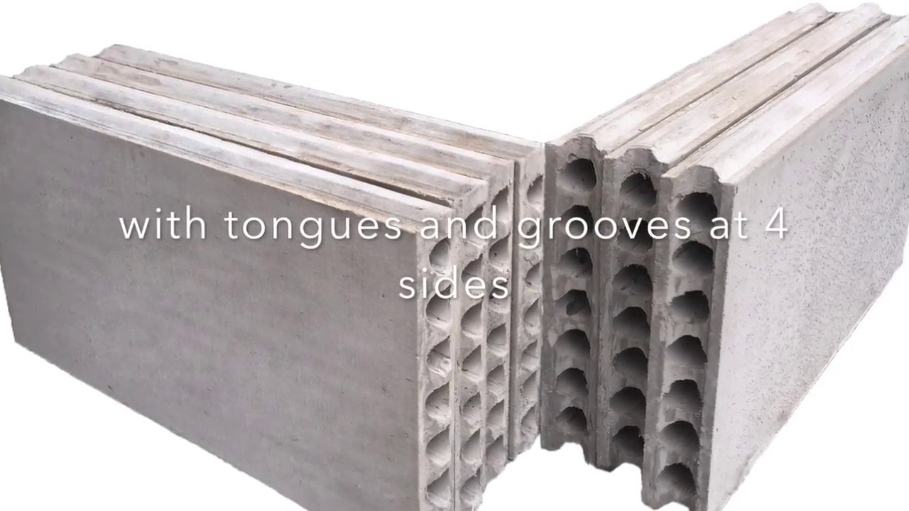 CLC  hollowcore interlocking panels for walls