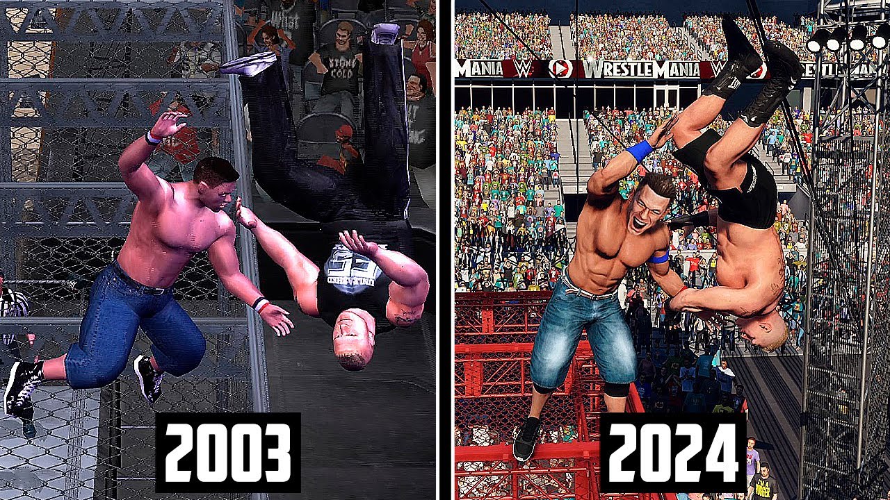 Лучшие экстремальные ФИНИШЕРЫ в WWE Вот и Боль против WWE 2K24 !!!