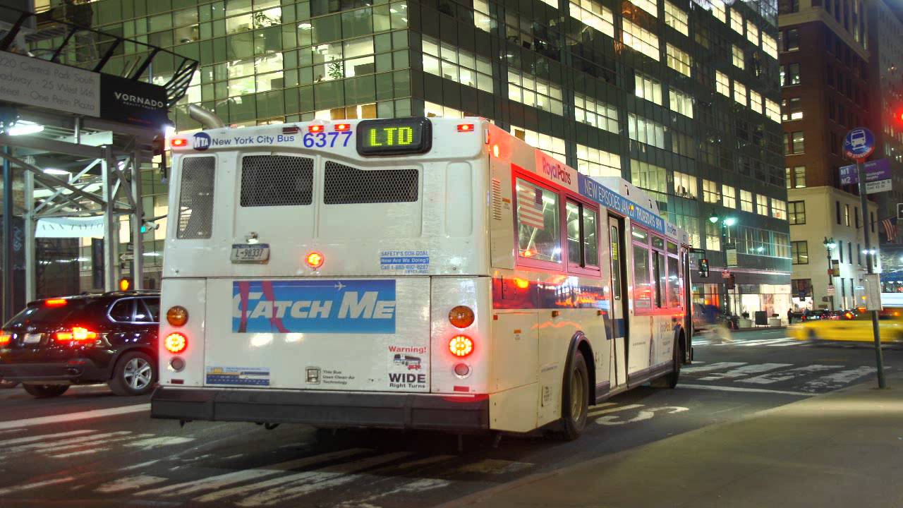 MTA New York City Bus 2004 Orion VII Hybrid 6392 [ Audio Recording ]