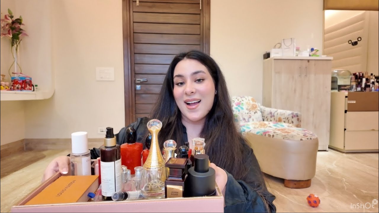 My perfume collection ❤️😍 || Khushi Sakhuja