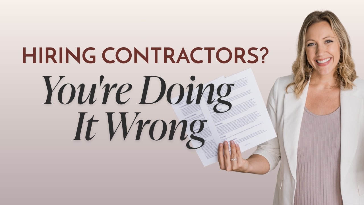 The Independent Contractor Mistake That Could Cost You Thousands
