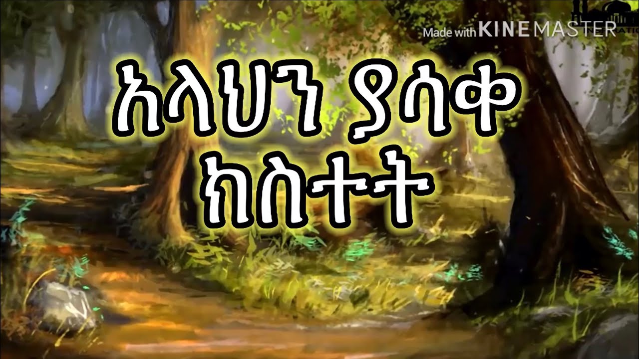 በአደም ልጅ አላህን ያሳቀ ክስተት እንዳያመልጥዎ || Amharic Dawa