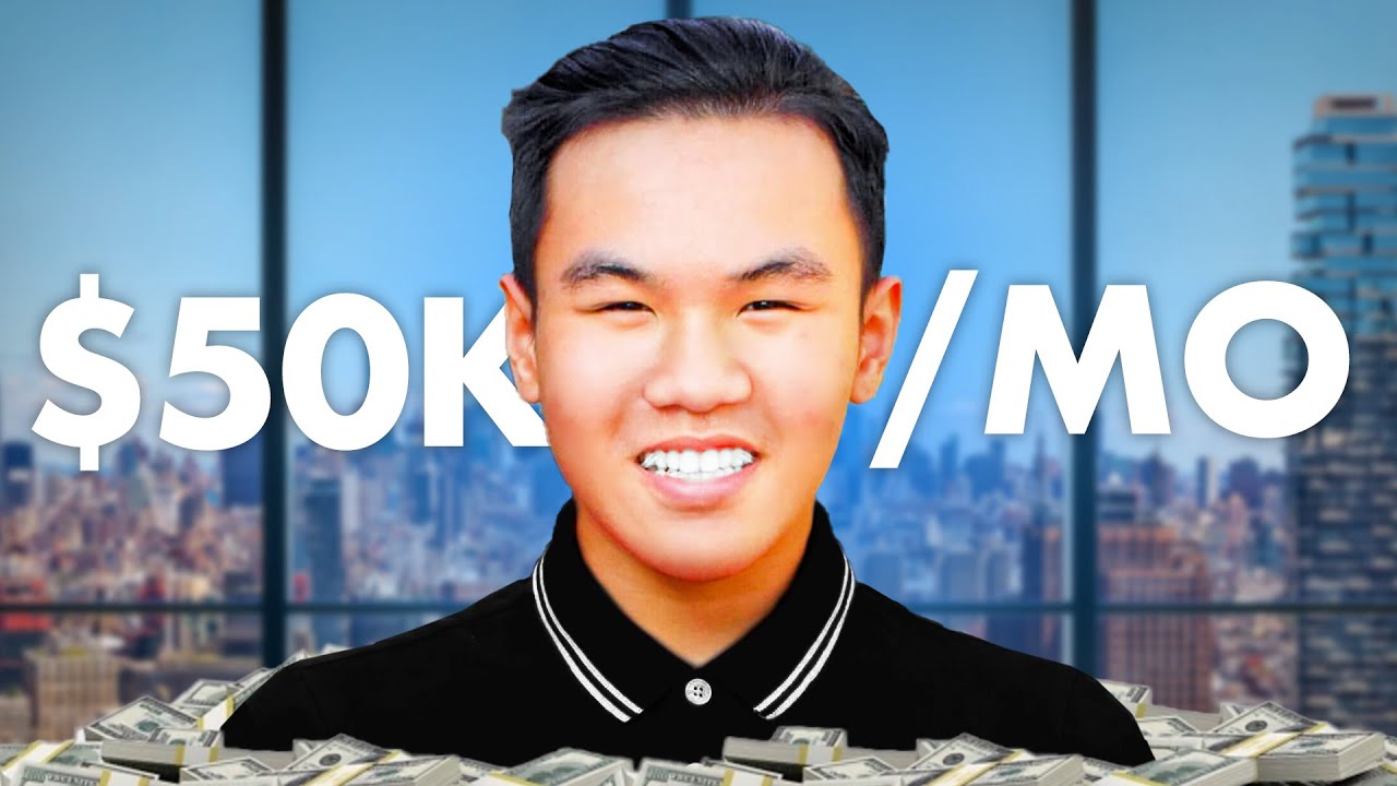 How This High Schooler Makes $50,000 a Month Online