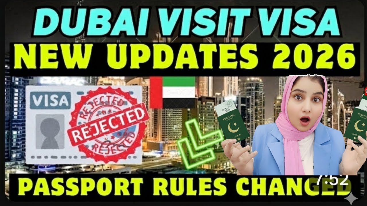UAE Visit Visa 2025 Latest Update | Dubai Immigration New Rules | Big Changes