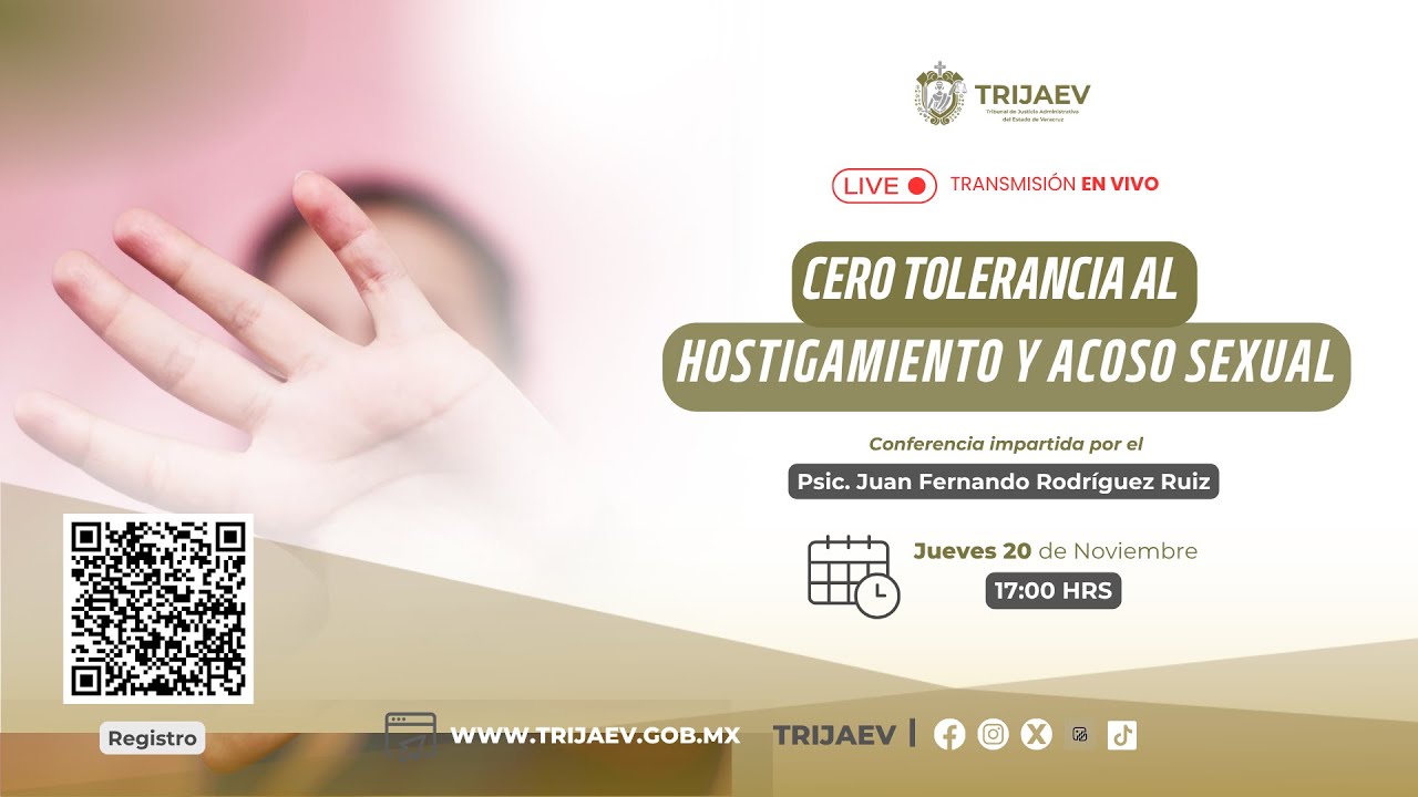 Conferencia “Cero Tolerancia al Hostigamiento y Acoso Sexual”