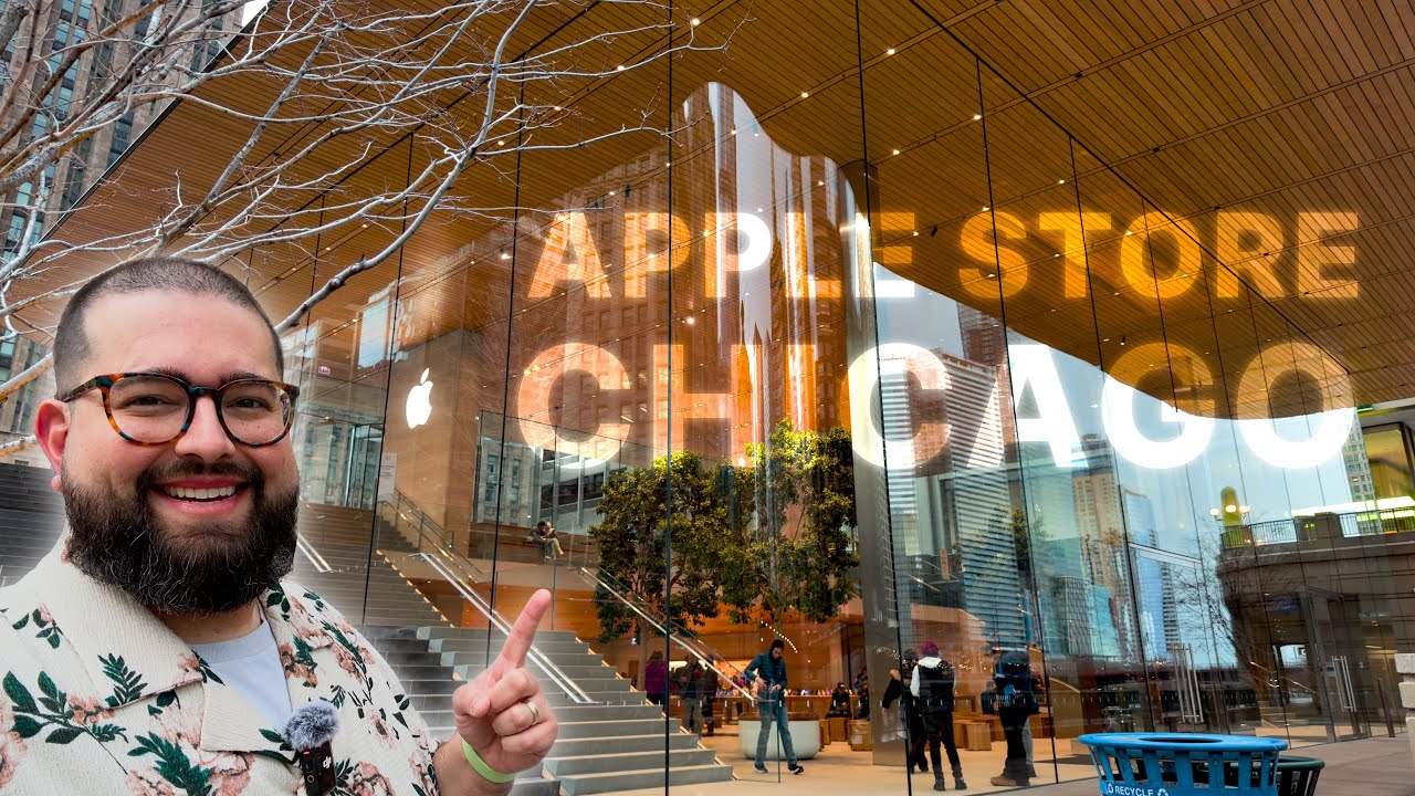Inside Apple&rsquo;s Stunning Chicago Store [Vlog]