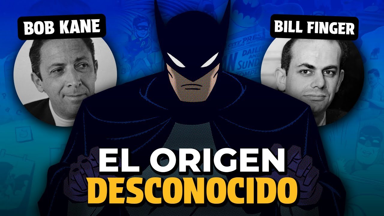 Lo que NO SABÍAS sobre la Creación de BATMAN