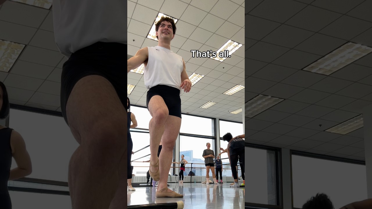 Ballet with Matica - Season 5 episode 8 #balletclass #funny #maledancer #dancelover #fitness