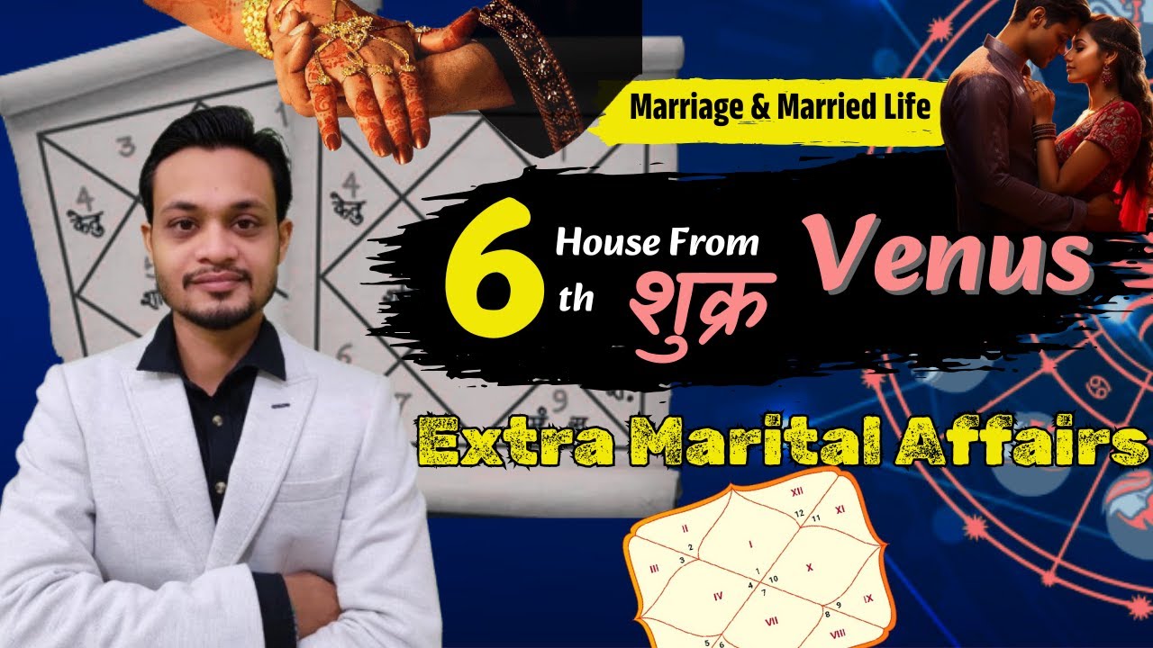 6th House from Venus Marriage and Married Life Extra Material Affairs | Bhrigu Nandi Nadi