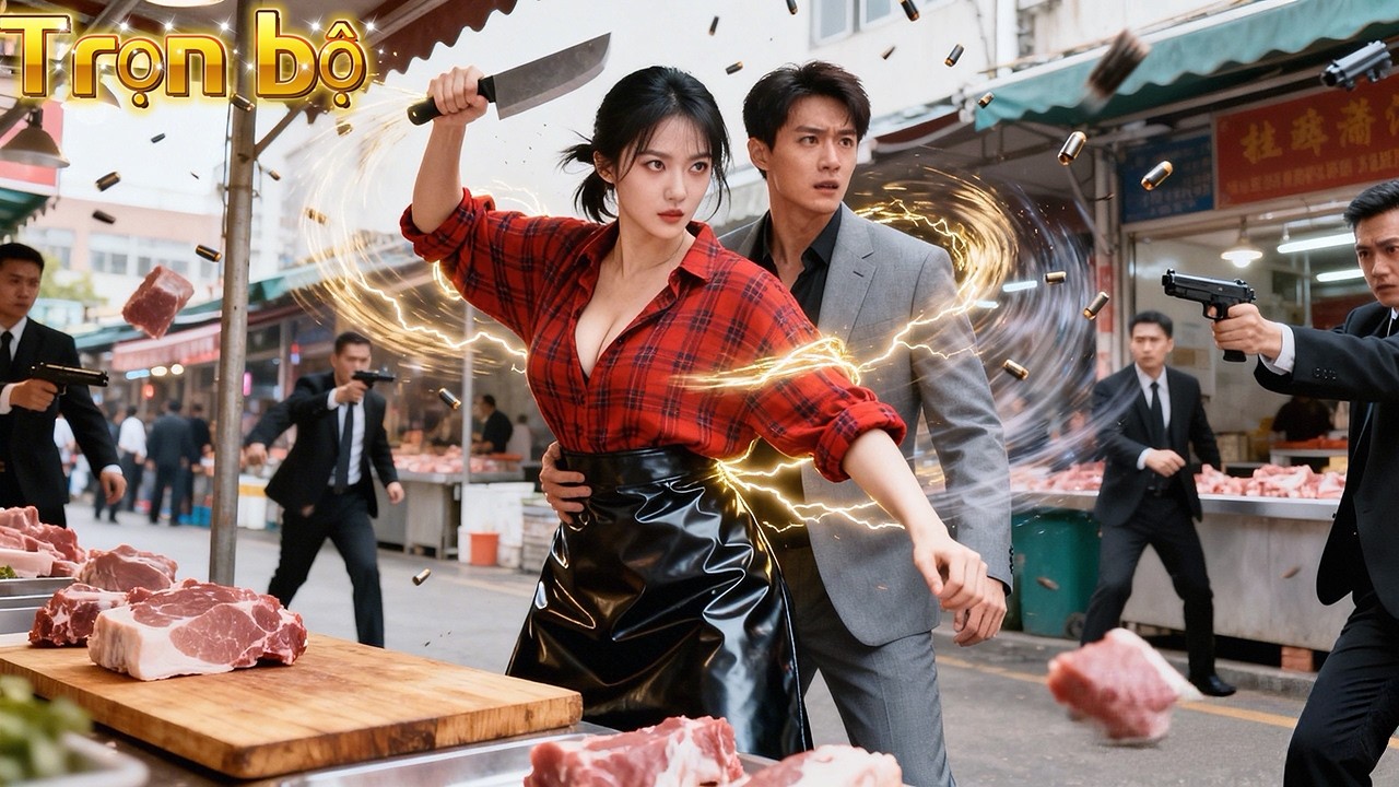 Cô gái quê mổ heo đi xin làm vệ sĩ bị cười nhạo, nào ngờ là đệ tử Võ Thần, vung dao chém nát đạn!