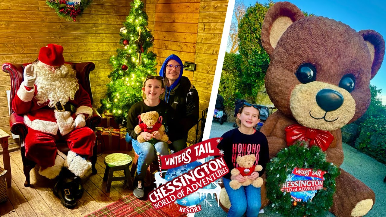 Chessington World of Adventures Winters Tail 2024 Vlog