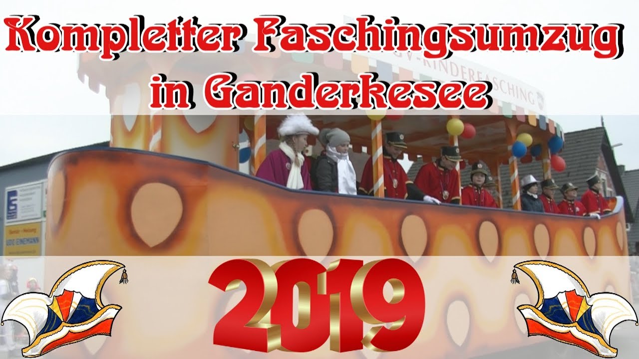 Kompletter Faschingsumzug Ganderkesee 2019 | 1080p HD