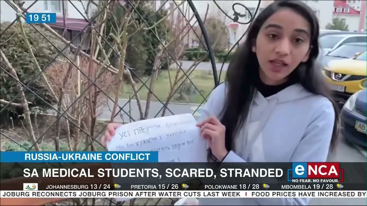 SA medical students scared, stranded