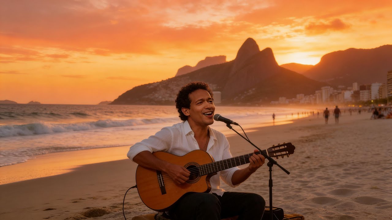 BOSSA NOVA pra se sentir na PRAIA de COPACABANA anos 60 | Inspirado em TOM JOBIM