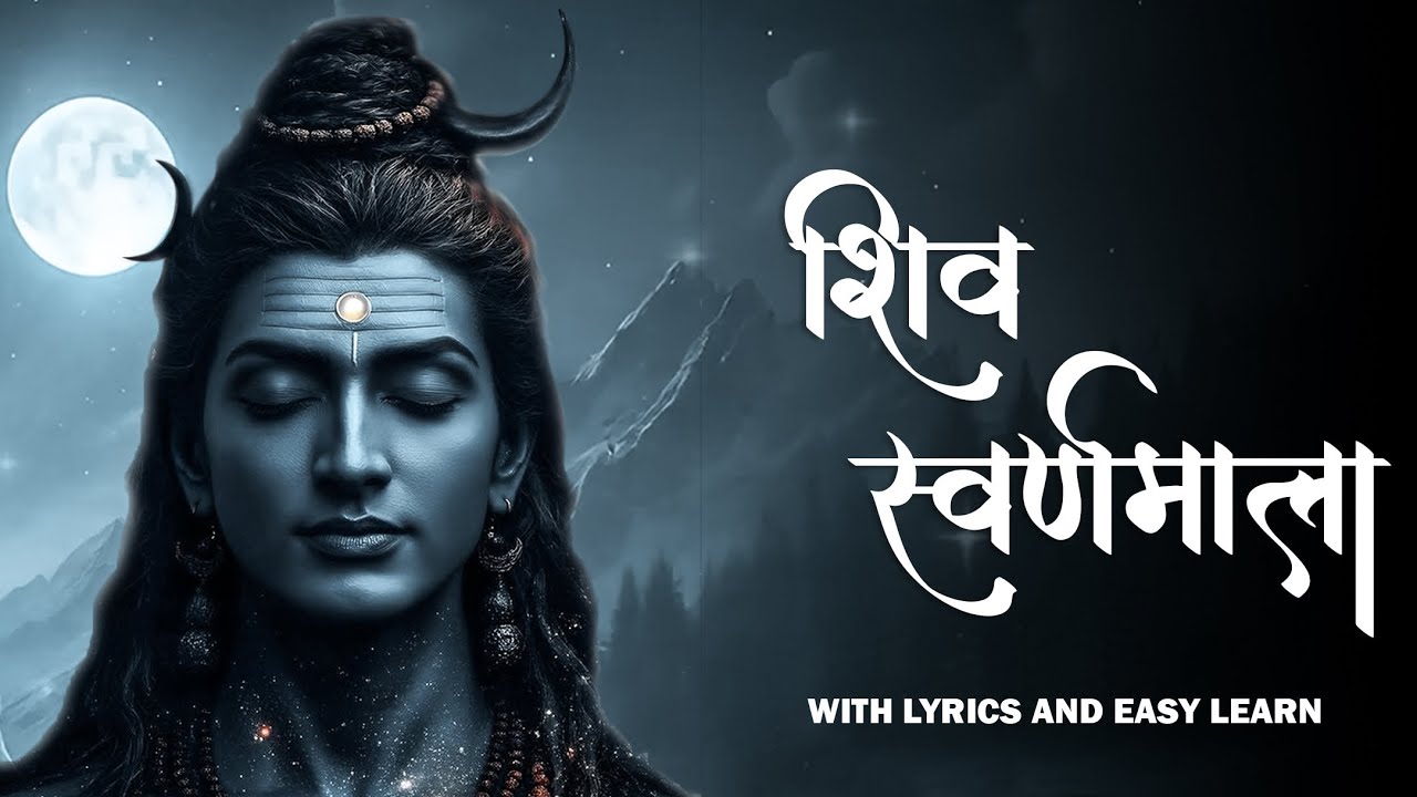 Shiv Swarnamala Stuti | शिव स्वर्णमाला स्तुति | Shiv Swarnamala Stuti Lyrics #shiv #bhajan