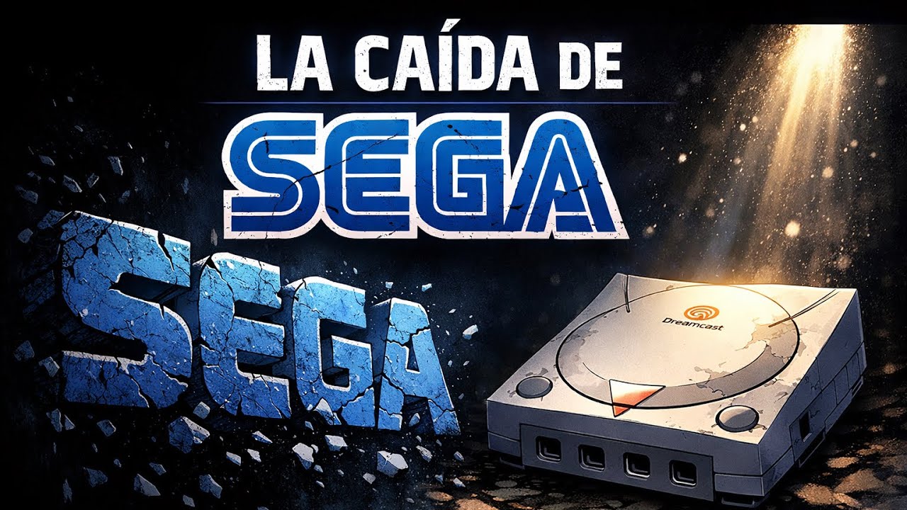 LA CAÍDA DE SEGA - una compañia sin rumbo - la central del videojuego 🎮 