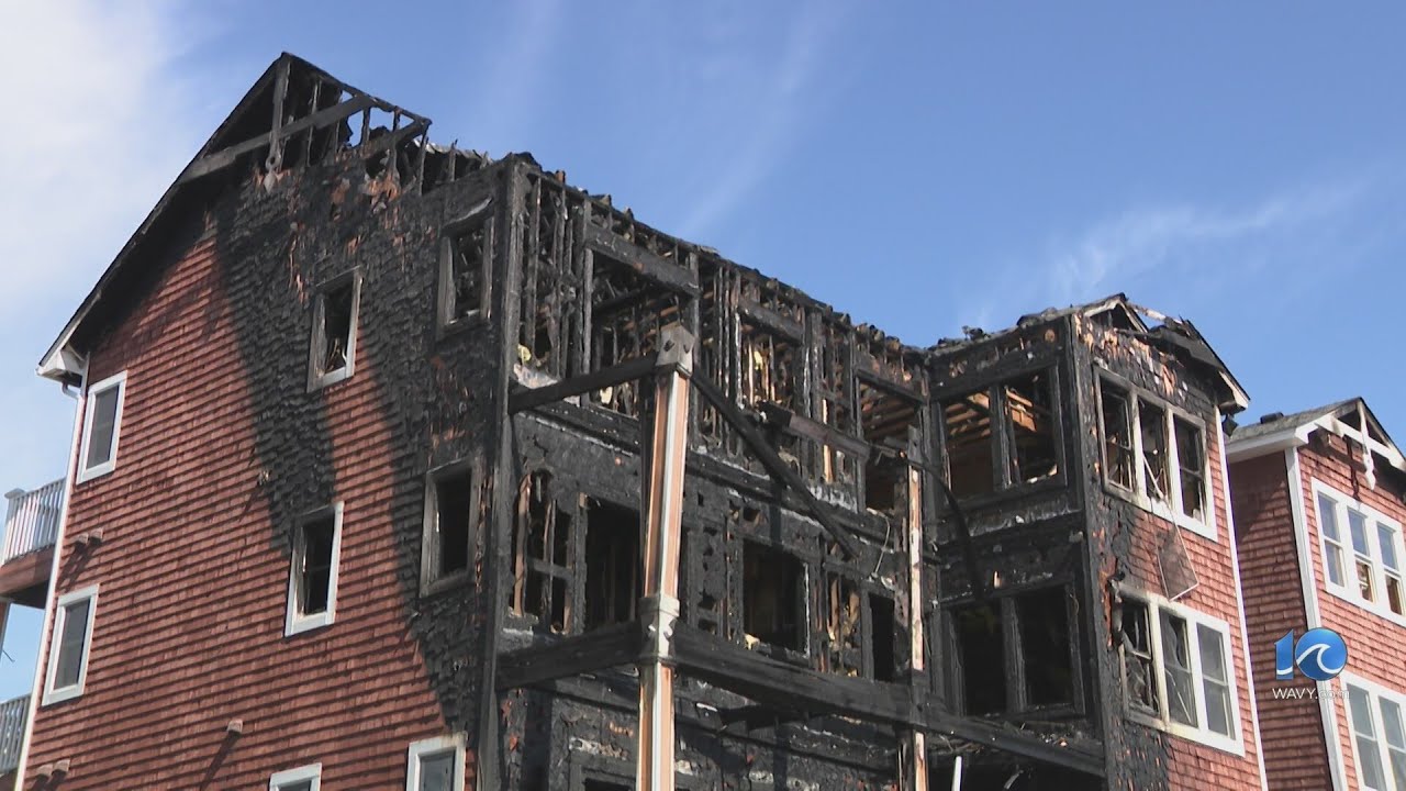 Fire damages condos in Manteo