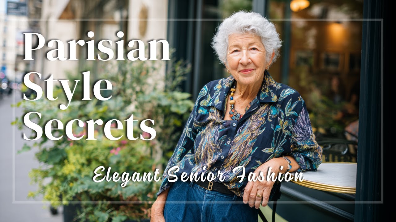 Parisian fashion trends for seniors 💐 luxurious simplicity with subtle, refined beauty