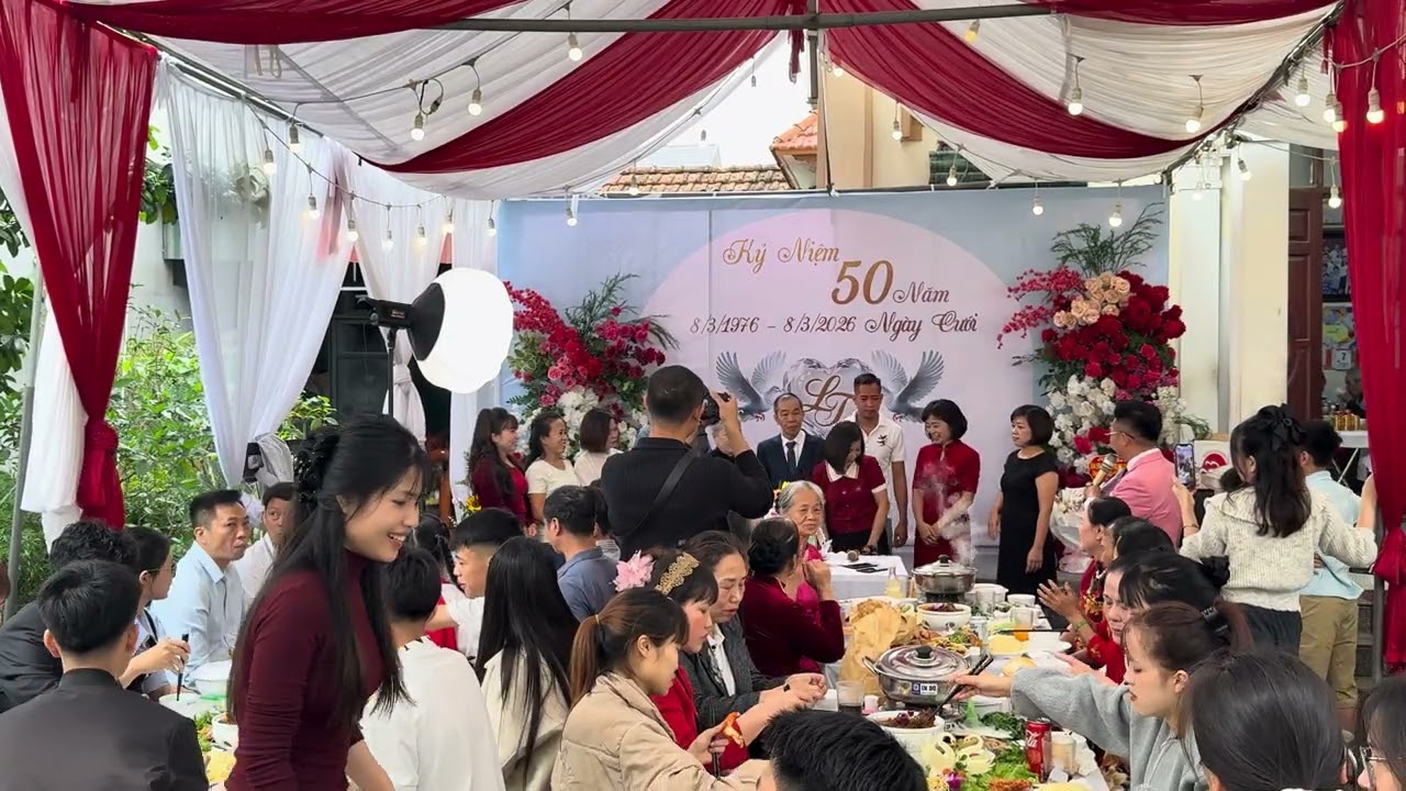 Kỷ niệm 50 năm ngày cưới ông bà Lương-Thu 8/31976 - 8/3/2026