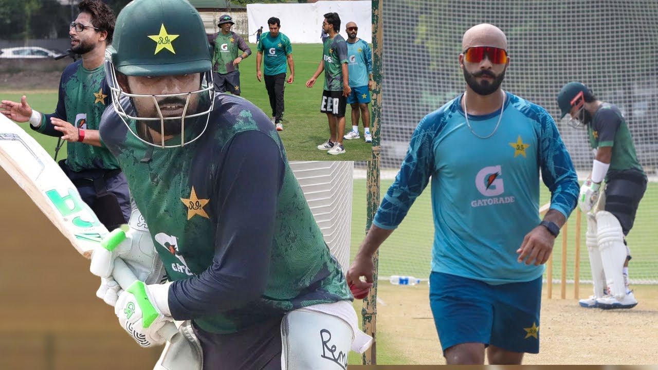 Highlights: Pak Test Team Practice in Lahore | PAKvSA series