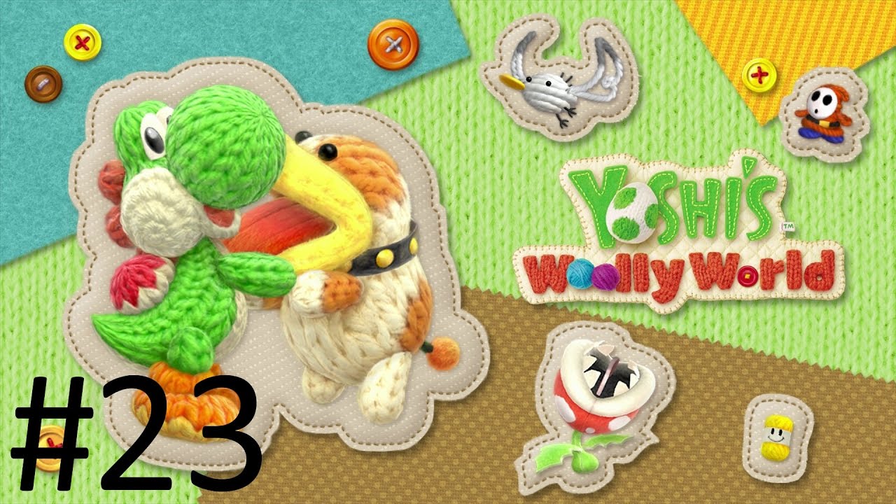 Yoshi's Woolly World - Part 23 - Sticky Walls