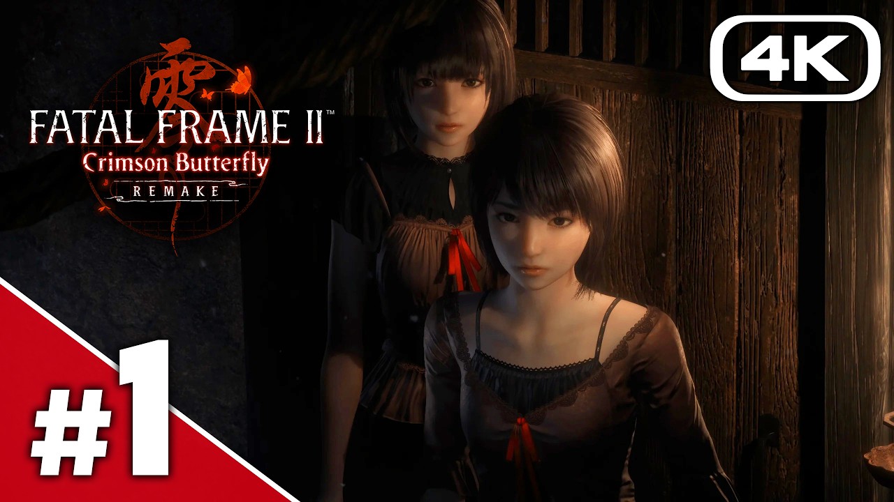 FATAL FRAME II Crimson Butterfly REMAKE Gameplay Walkthrough Part 1 [4K 60FPS] No Commentary