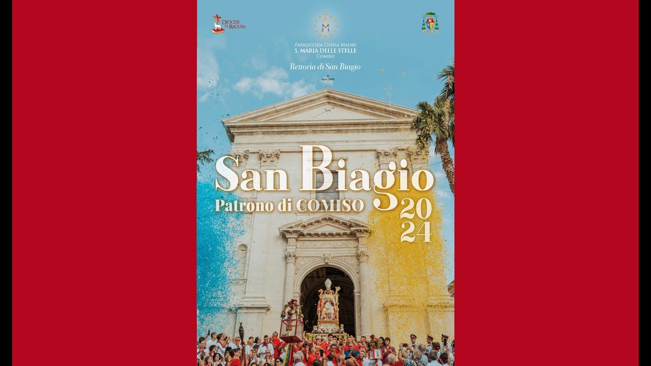 FESTA DI SAN BIAGIO 2024 a Comiso in 4K