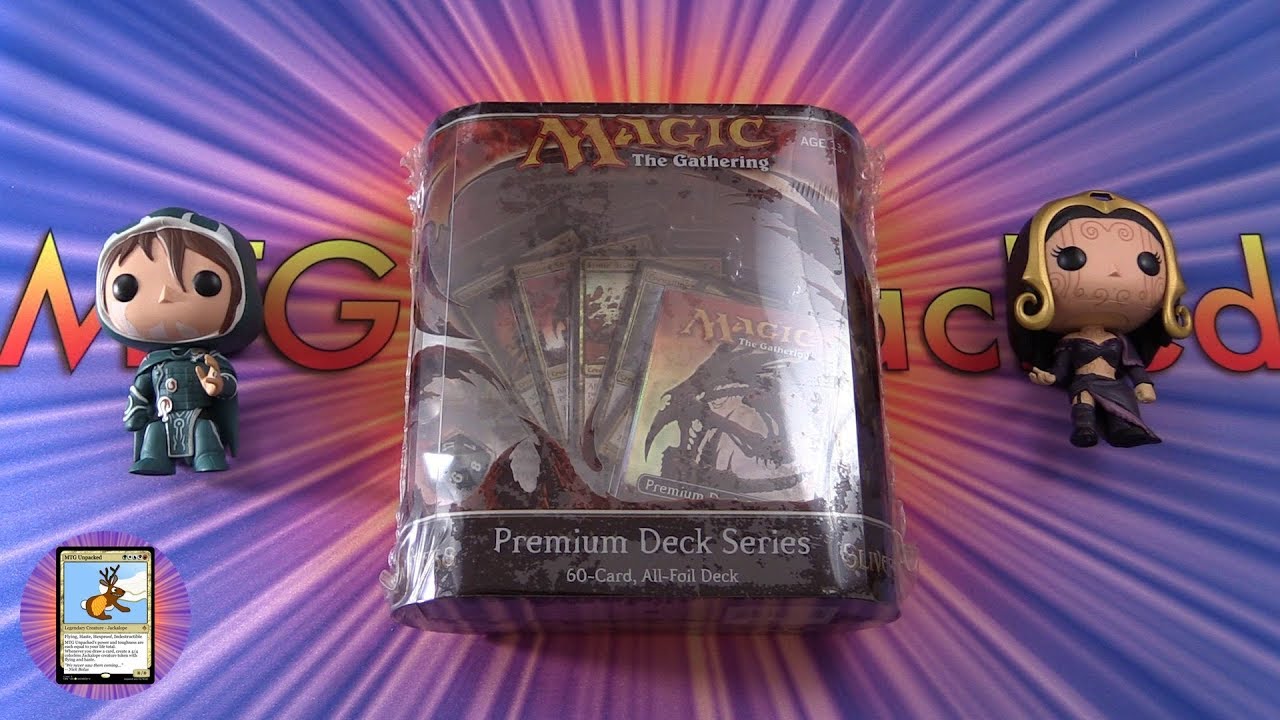 Slivers Premium Deck Series All-Foil Deck Unboxing