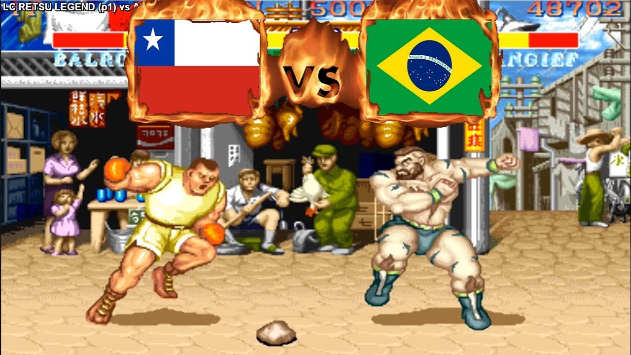 Street Fighter 2 Champion Edition - LC RETSU LEGEND (CHL) VS (BRA) AlexZangief [sf2ce] [Fightcade]
