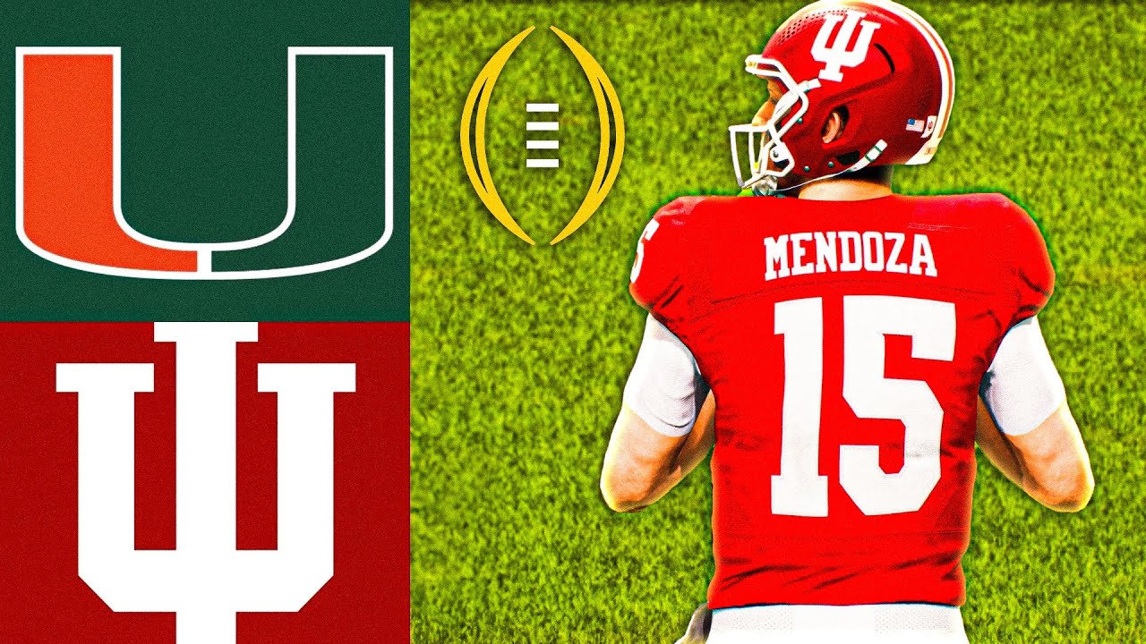 Miami vs. Indiana Simulation | National Championship | College Football 26