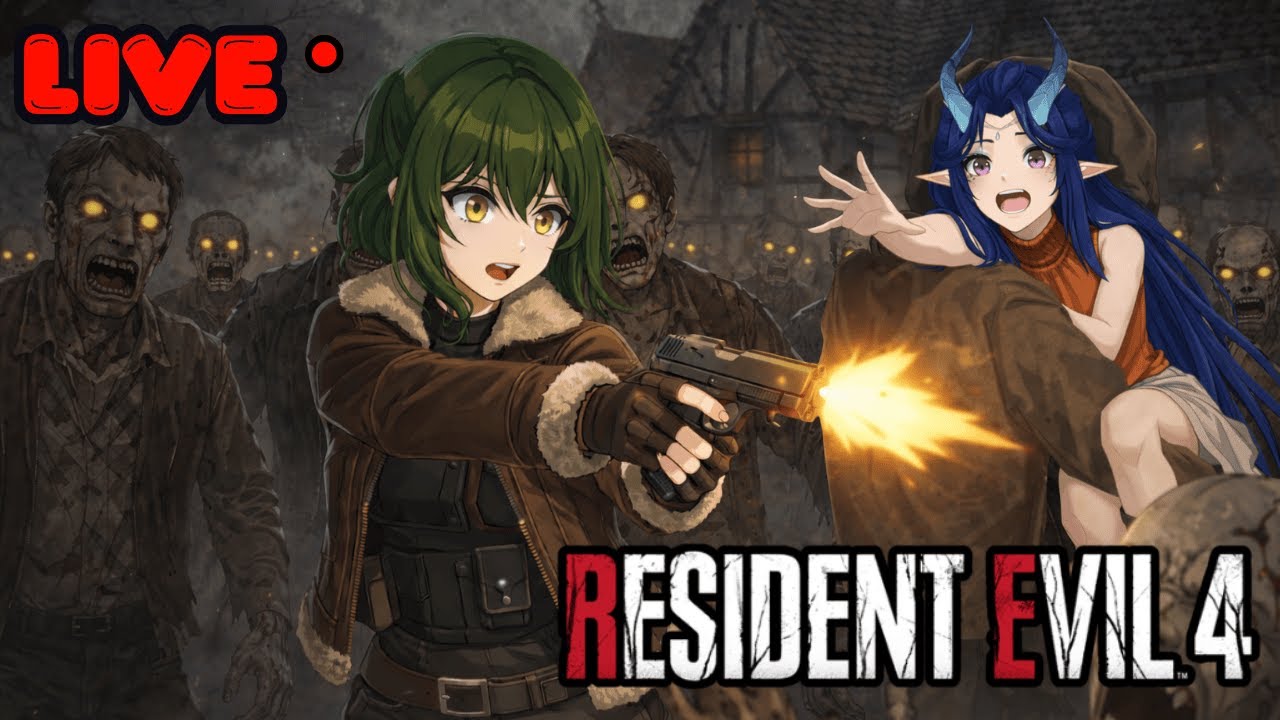 BOMBAS, FACADAS, BACKFLIPS, TIROS E LOIRAS EM PERIGO - RESIDENT EVIL 4 REMAKE