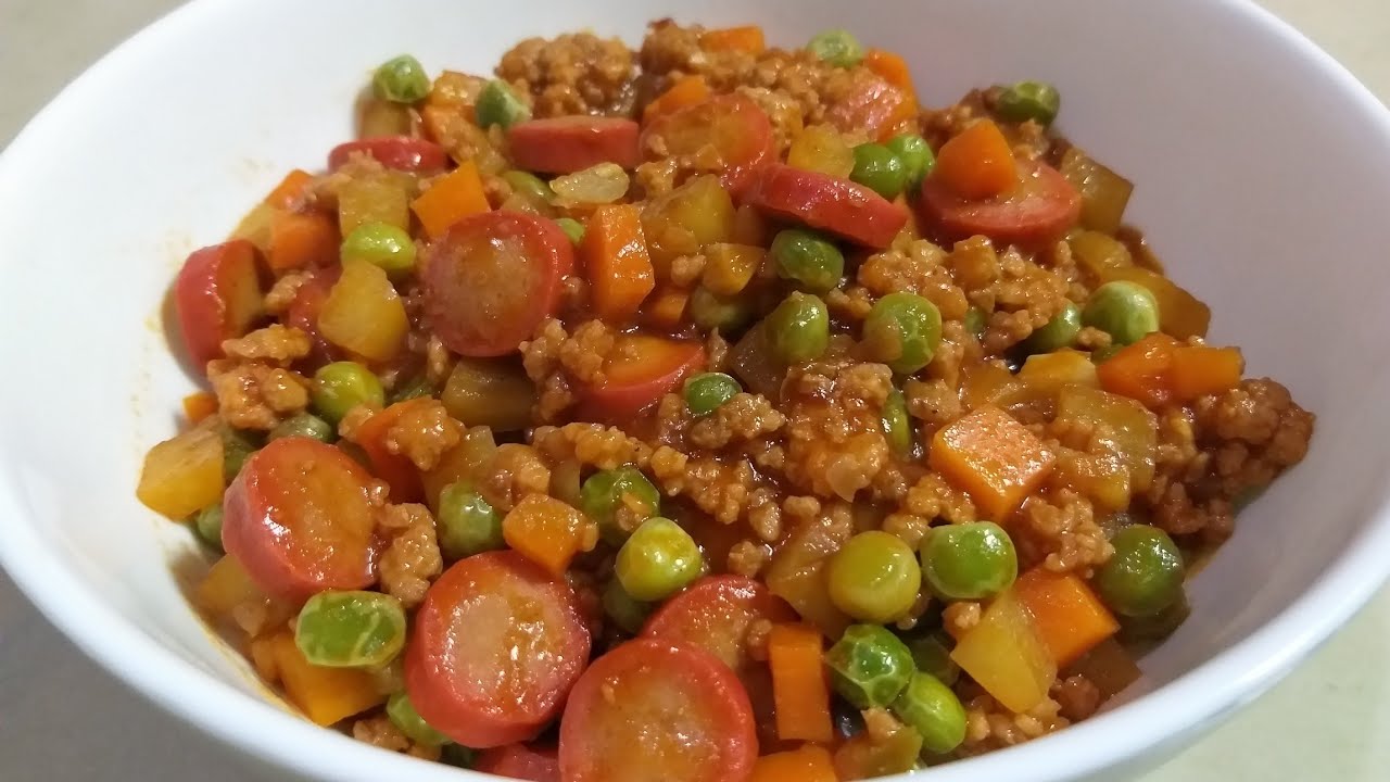 Easy Pork Giniling Recipe|Pork Giniling with Tomato Sauce
