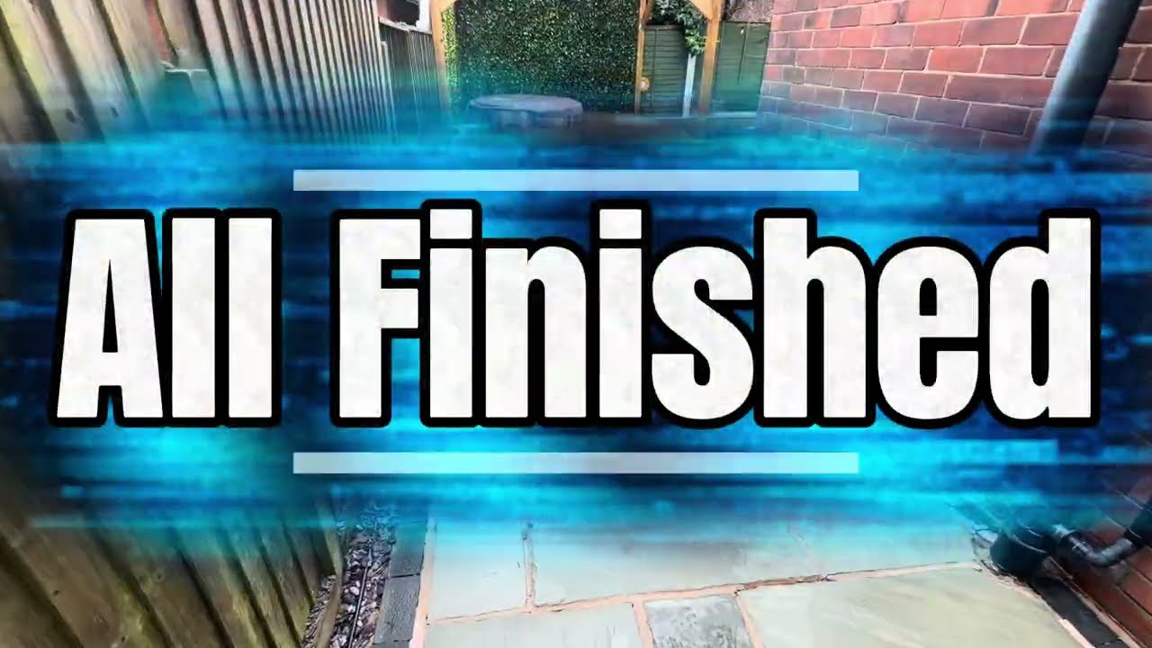 Patio Transformation 3 Hours in 5 Minutes 
