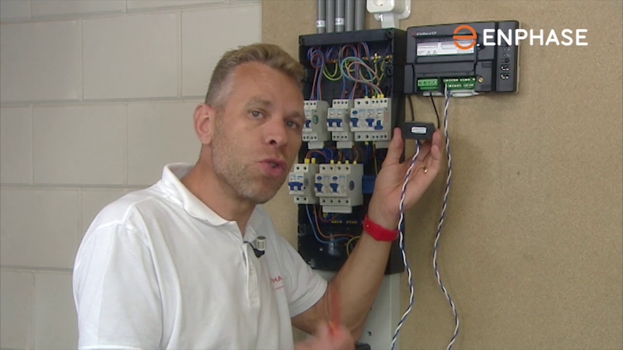 Enphase Envoy S en Envoy S Metered aansluiten