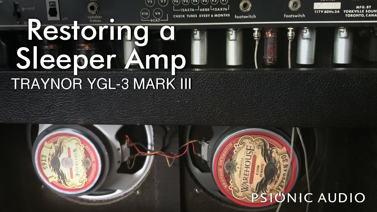 Restoring a Sleeper Amp | Traynor YGL 3 Mark III