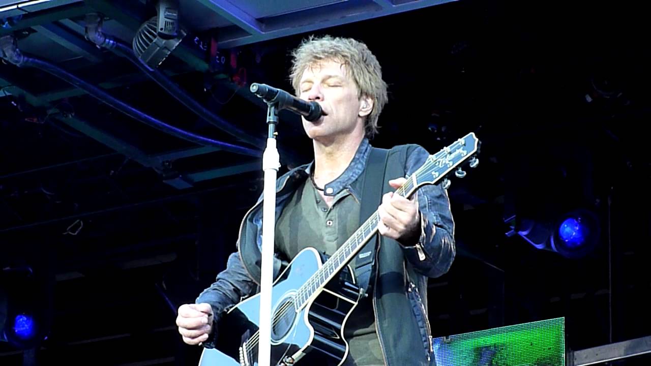 Bon Jovi The radio saved my life tonight Stuttgart 21.06.2013