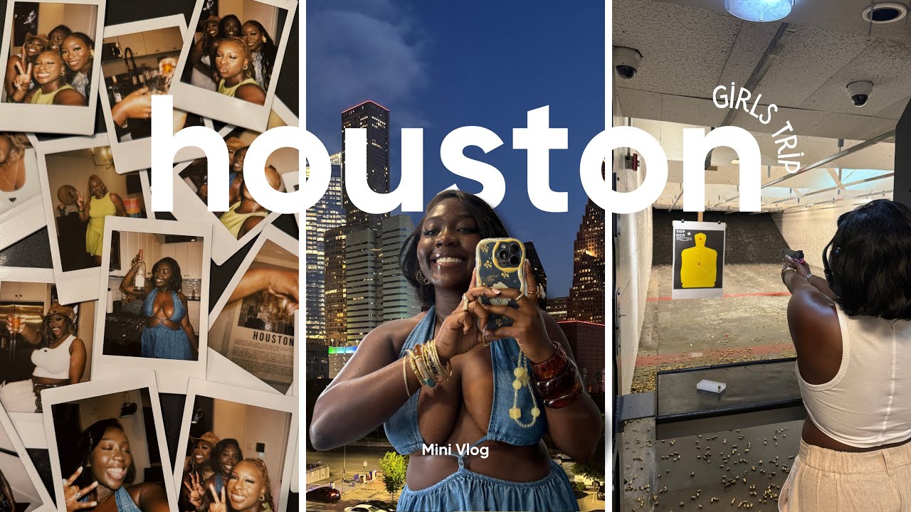 A CRAZY LONG WEEKEND IN HOUSTON | GIRLS TRIP VLOG ✈️