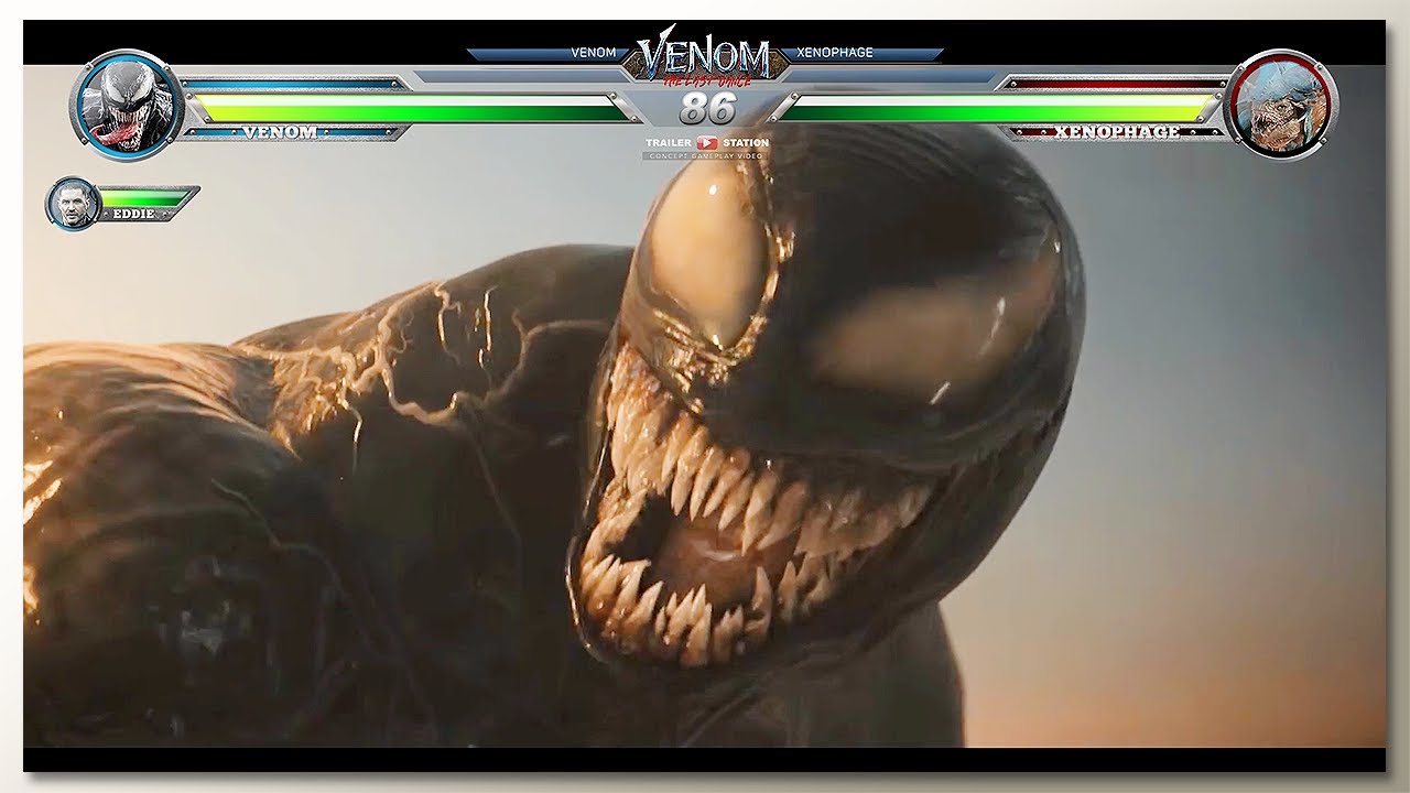 Venom vs Xenophage with Healthbars