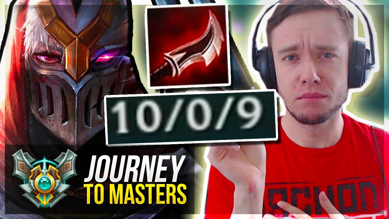 NEW DUSKBLADE ZED IS FREELO!! Too Easy.. Journey To Masters | League of Legends