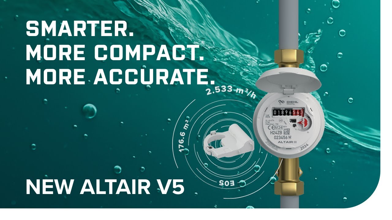 NEW ALTAIR V5 &ndash; The eco-designed smart water meter built for the future