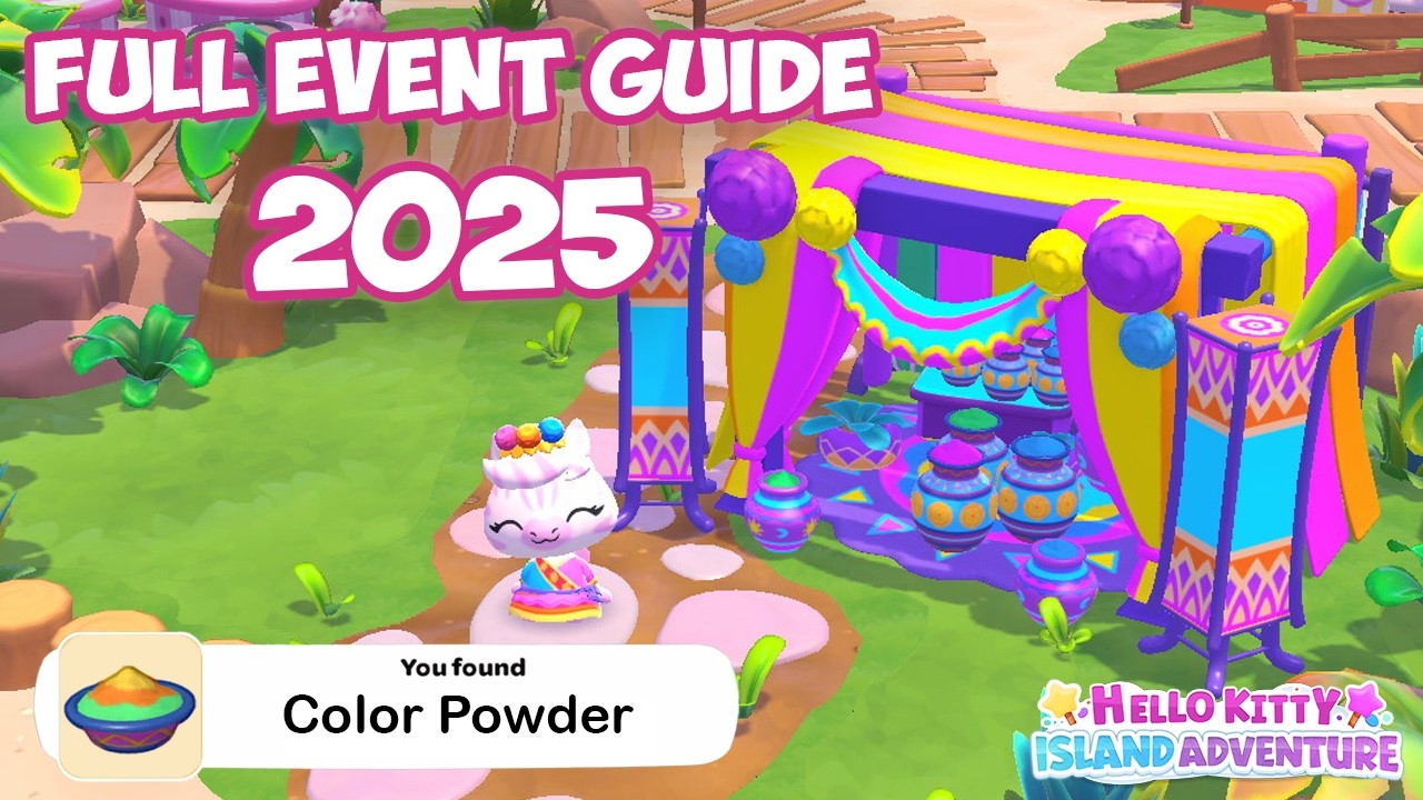 Hello Kitty Island Adventure Colorblaze Carnival | Full event guide & marigold tips