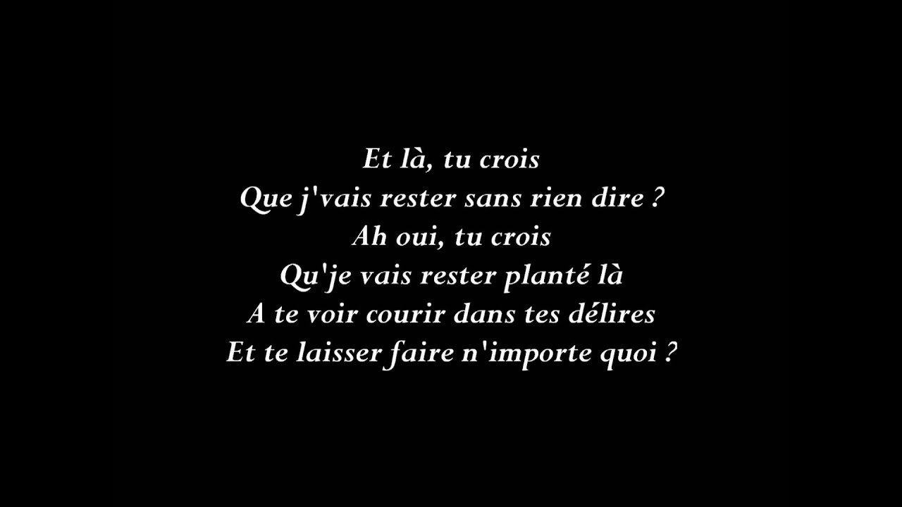 Florent Pagny - N'importe quoi (Paroles)