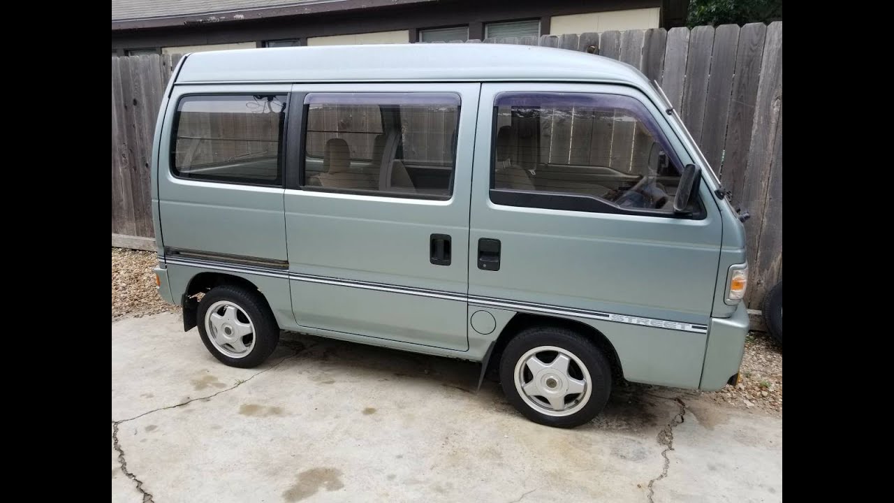 Honda Acty Street van! Camping, Cruising, Jammin'