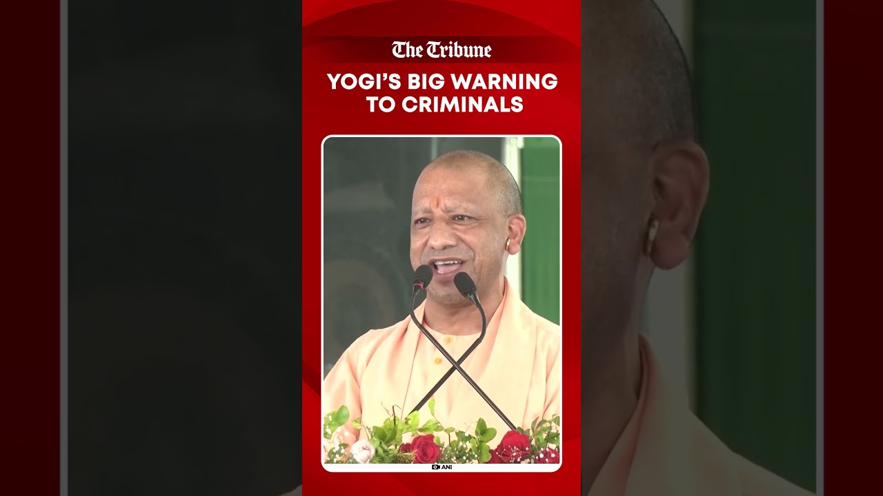 Yogi Adityanath Issues Big Warning to Criminals, Says Law and Order Comes First